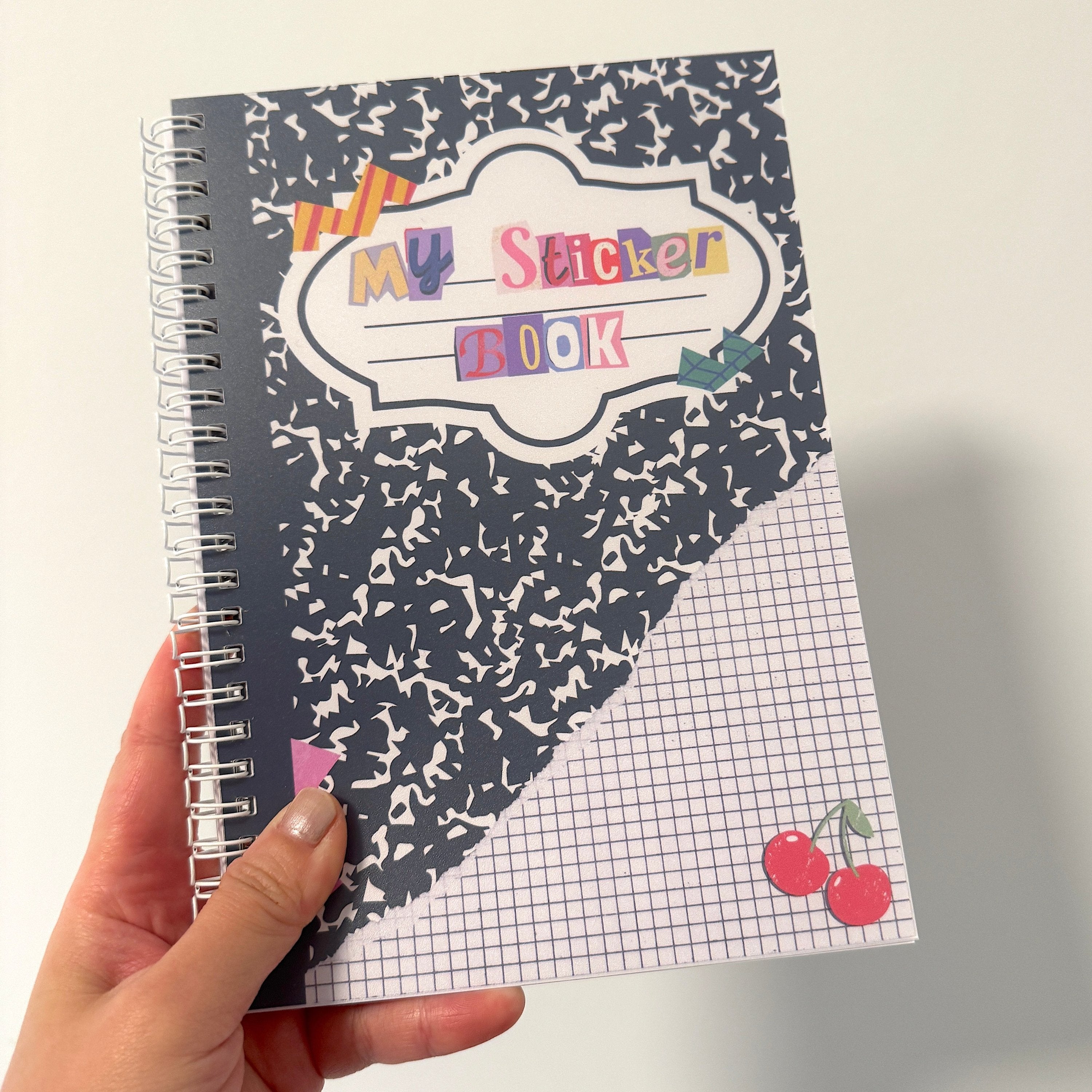 A5 Size Reusable Sticker Book